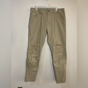 KUHL Revolvr Pants Men’s Tan Outdoor Hiking Performance Stretch Pants